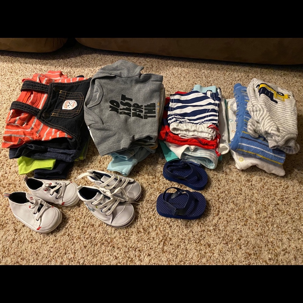 3/3-6mo baby boy lot